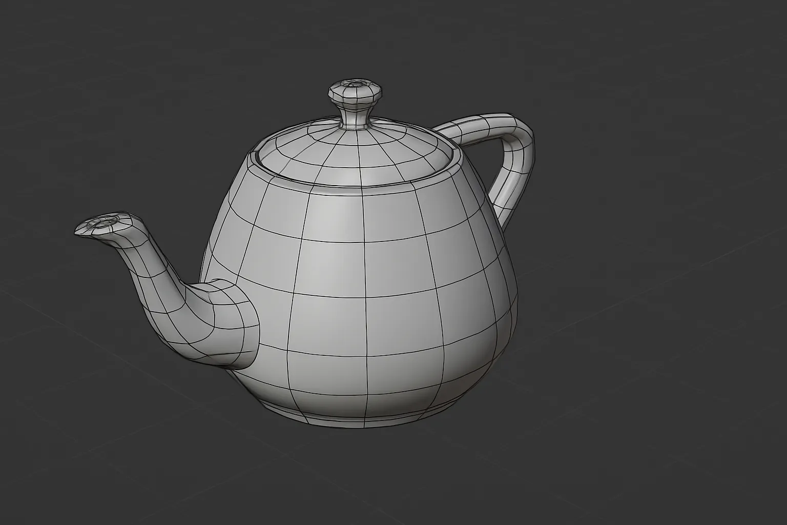 Modélisation NURBS d'une théière en courbes de précision